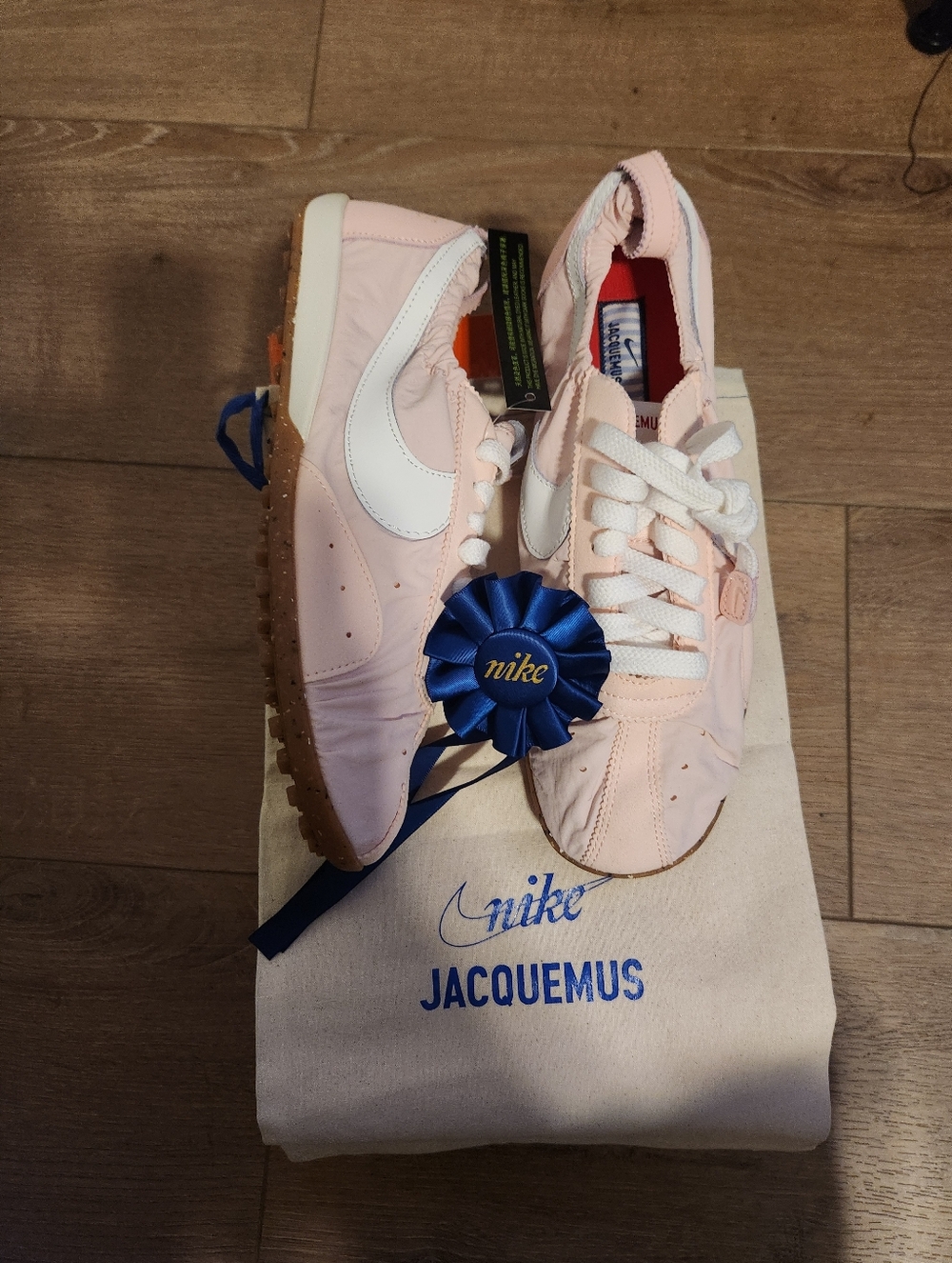 Women’s Size 9 - NEW Jacquemus x Nike Moon Shoe SP Aluminum Pink Brand New